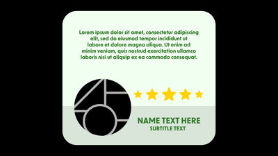 Professional Review Star Testimonial Rating Customer