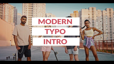 CGStockModernTypoIntroOpenerDynamicKineticText