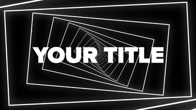 Trippy Infinite Rectangle Kinetic Tour Visual
