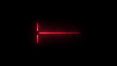 Sci-Fi Glowing Lightsaber Big Red