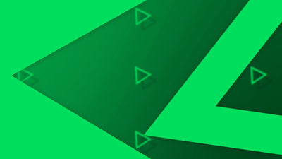 Animated Triangle Shape Gradient Looping Background