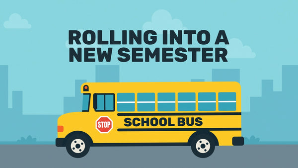 Schoolbus Back To School Children Semester Title Intro