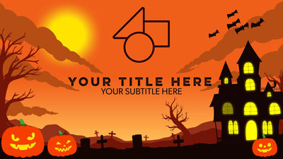 Cartoon Halloween Pumpkin Card