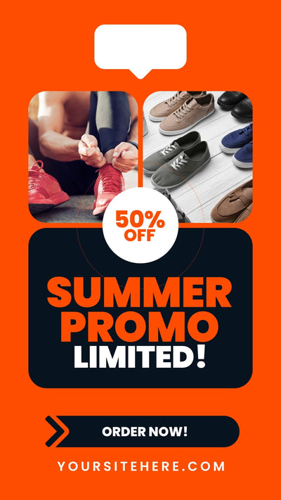 Social Media Sale Promotion Screen Story Post Vertical