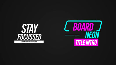 Glitch RGB Bright Color Neon Flashy Text Emblem 01
