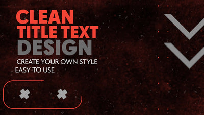 Grunge Urban Styled Snappy Title Screen Intro Variation 06