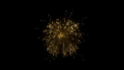 Firework Element Glow Gold 04