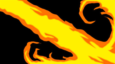 Hand Drawn Fire Element Transition Smooth Anime Epic 02