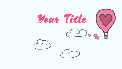 Scribble Valentine Love Emblems Animated Title 05
