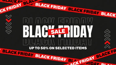 Black Friday Sale Banner Promo Modern Design Discount
