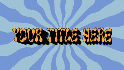 Hippy Retro Wobbly Title Intro