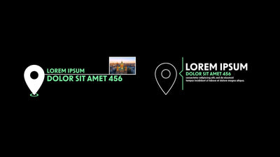 Call Out Title Pop Up Location Pin Maps Travel 15