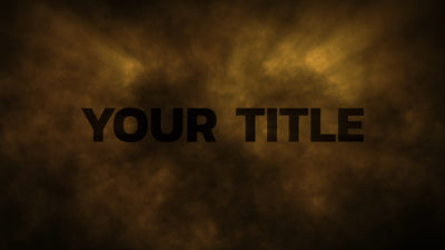 Lightray Sunlight Cloudy Mist Text Title Intro
