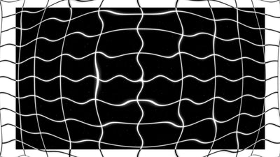 Modern Trippy Inverted Black White Wave Grid Background