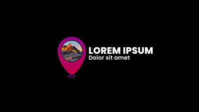 Modern Universal Pop Up Pin Location Lower Third