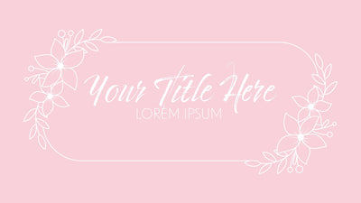 Wedding Title Hand Drawn Beautiful Screen Romantic Love Emblem 09