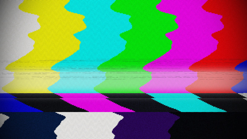 TV Static Glitch Element 03
