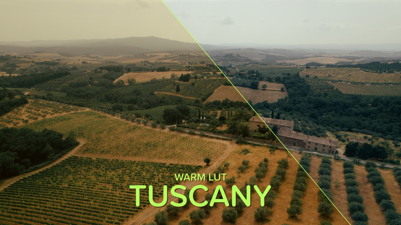 Warm LUT Tuscany