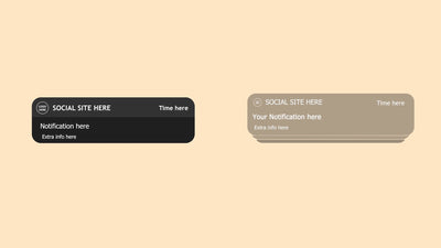 Mobile Interface Notification Pop Up Text Bubbel 02