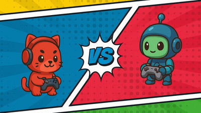 Versus Cartoon Figth VS Battle Blue Red Intro Opener 02