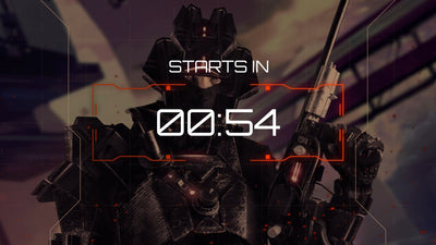 Stream Gamer Countdown Live Interaction Start Ending Elements