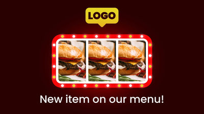 Casino Slots Restaurant New Item Menu Lights Opener