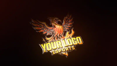 Modern Shiny Plastic Highlight Clean Logo Reveal Intro