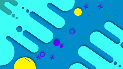 Simple Animated Looping Dots Lines Indent Background Variation 02
