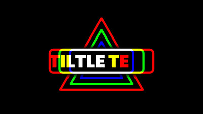 RGB Glitch Delay Echo Effect Modern Trendy Title Intro