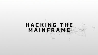 Hacking Grid Computer Digital Distortion Title Intro