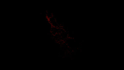 Realistic Blood Splatter Front 05