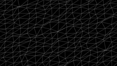 Low Poly Design Animated Background 06 Wireframe