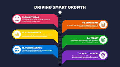 Tree Branch Bubble Pop Up Data Info Steps Infographic