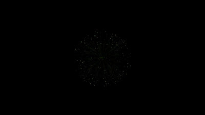Firework Element Transparant Green 01