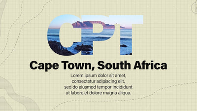 Travel Tourism City Guideline Map Animated Info Panel Template