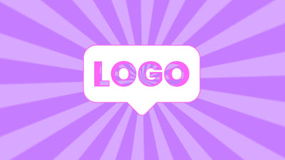 Soft Pop Candy Pink Fun Letter Wiggle Logo Reveal