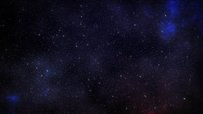 Retro Flying Through Space Stars Background