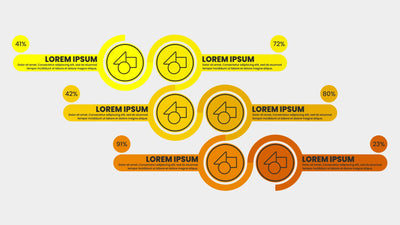 Modern Design Infographic Data Visualiser Graph 06