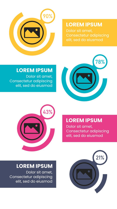 Modern Design Infographic Data Visualiser Graph