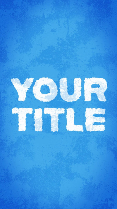 Social Media Format Grunge Strobing Title Intro