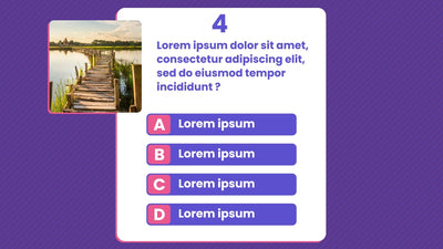 Quiz Animated Timer Question Answer Reveal