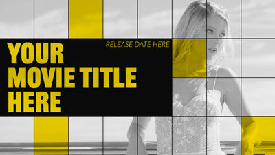 Movie Film Trailer Promo Award Animated Banner Card 03