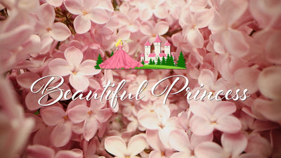 Beautiful Girl Princess Pink Castle Title Intro