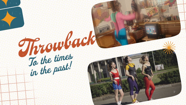 Retro Vintage Grid Throwback Intro Opener Picture Video Screens