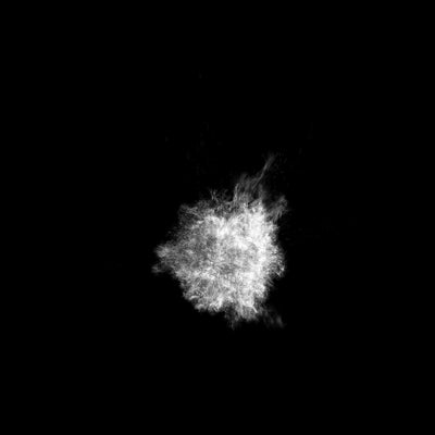 Magic Spell Energy Explosion 07 Black & White
