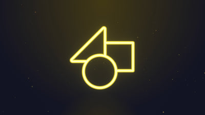 Glow Neon Bright Color Announcement Logo Reveal