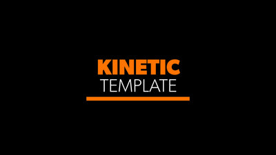 Animated Typography Kinetic Title Intro Lower Third