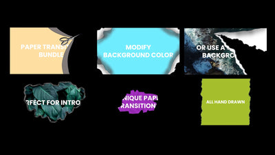 Paper Transitions Rip Tear Urban Design Bundle