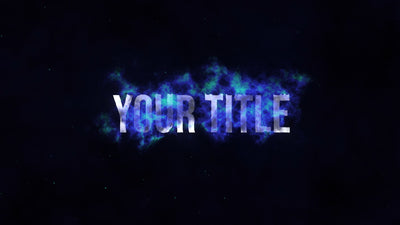 Magic Field Particles Title Intro