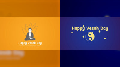 Vesak Day Buddha Wisdom Peace Celebration Titles 02